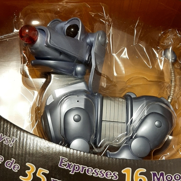 TOMY Robot Dog Special Edition Platinum Dog.Com NEW IN BOX Vintage - Picture 5 of 6